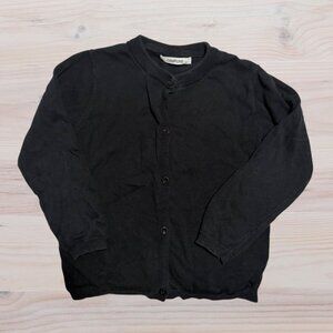 Campure Girls Black Cardigan - Size 5